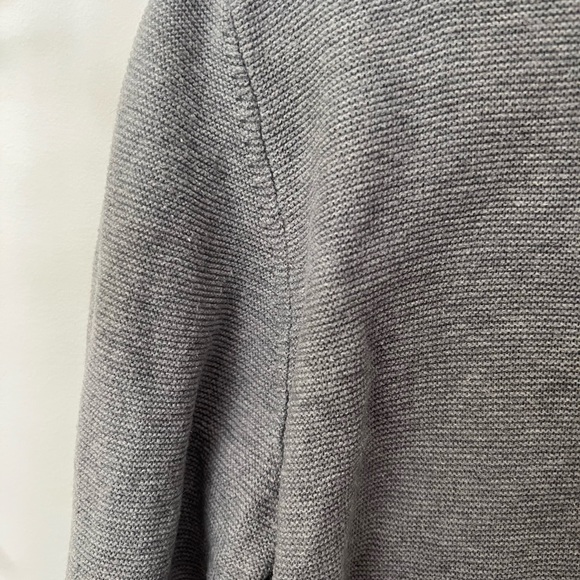Pull & Bear Medium Gray Knit Crewneck Sweater - Picture 2 of 6